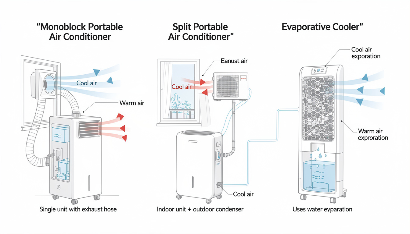découvrez le fonctionnement d'un climatiseur mobile, ses avantages et comment choisir le modèle adapté pour rafraîchir efficacement votre intérieur.