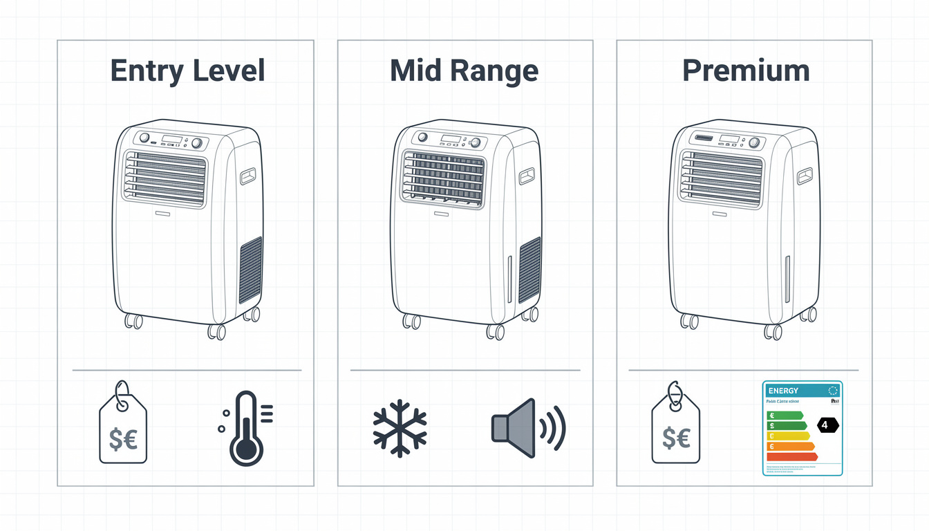 dĂ©couvrez nos conseils pour bien choisir un climatiseur mobile adaptĂ© Ă vos besoins et profitez d'un air frais oĂč que vous soyez.