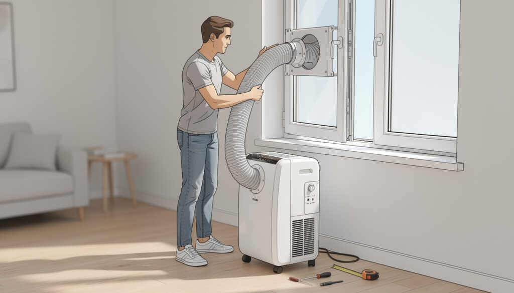 découvrez comment installer facilement un climatiseur mobile chez vous grâce à notre guide étape par étape, pour un été frais et confortable.