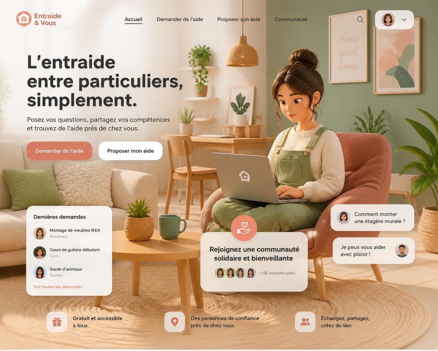 explorez les services authentiques proposés par stootie, la plateforme d’aide en ligne à domicile, pour trouver facilement des solutions adaptées à vos besoins quotidiens.